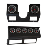 Autometer Phantom II Direct Fit Dash Kit 87-96 Jeep Wrangler YJ (Tach/MPH/FL/OilP/WTMP/VLT/TRNS)