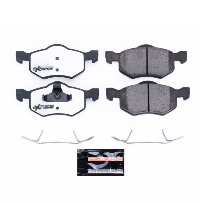 Power Stop 01-07 Ford Escape Front Z36 Truck & Tow Brake Pads w/Hardware PowerStop