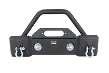 Load image into Gallery viewer, Fishbone Offroad 07-18 Jeep Wrangler JK Stubby Bumper W/Tube Guard - Black Texured Powdercoated