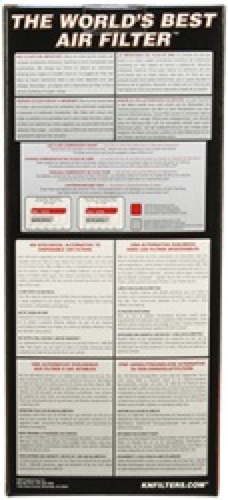 K&N 07-10 Fiat Bravo 1.4L / 07-10 lancia Delta 1.6L Drop In Air Filter K&N Engineering
