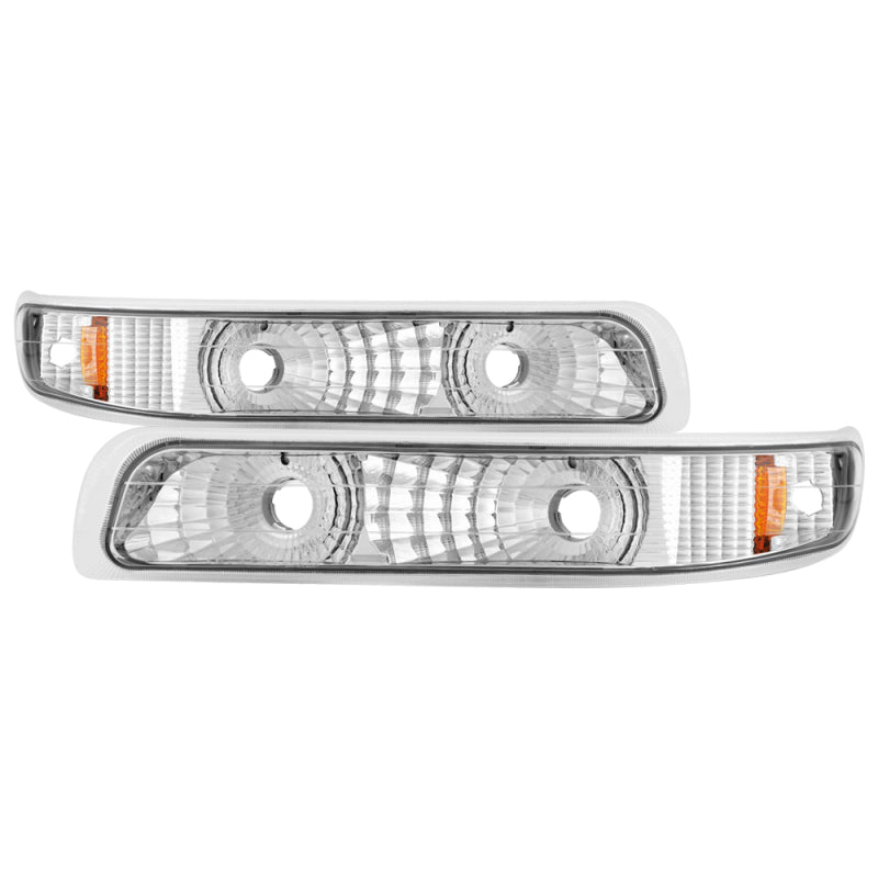 Xtune Chevy Silverado 99-02 / Chevy Suburban/TahOE 00-06 Amber Bumper Lights Euro CBL-JH-CS99-AM-E SPYDER