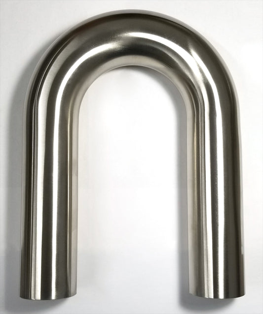 Stainless Bros 1.625in Diameter 1.5D/2.4in CLR 180° Bend 6in Leg/6in Leg Mandrel Bend
