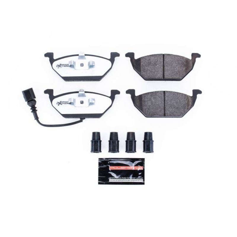 Power Stop 98-06 Volkswagen Beetle Front Z26 Extreme Street Brake Pads w/Hardware PowerStop