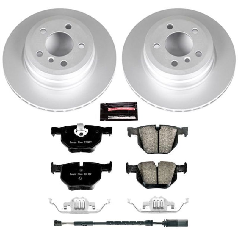 Power Stop 16-18 BMW X5 Rear Z23 Evolution Sport Coated Brake Kit PowerStop