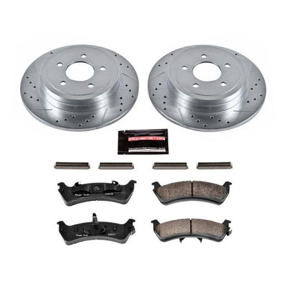 Power Stop 2003 Ford Explorer Sport Rear Z23 Evolution Sport Brake Kit PowerStop