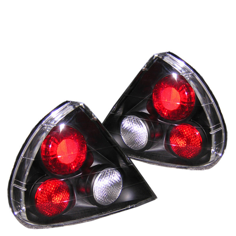 Spyder Mitsubishi Mirage 99-02 2/4Dr Euro Style Tail Lights Black ALT-YD-ML99-BK SPYDER