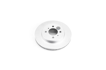 Power Stop 02-07 Mitsubishi Lancer Front Evolution Geomet Coated Rotor PowerStop