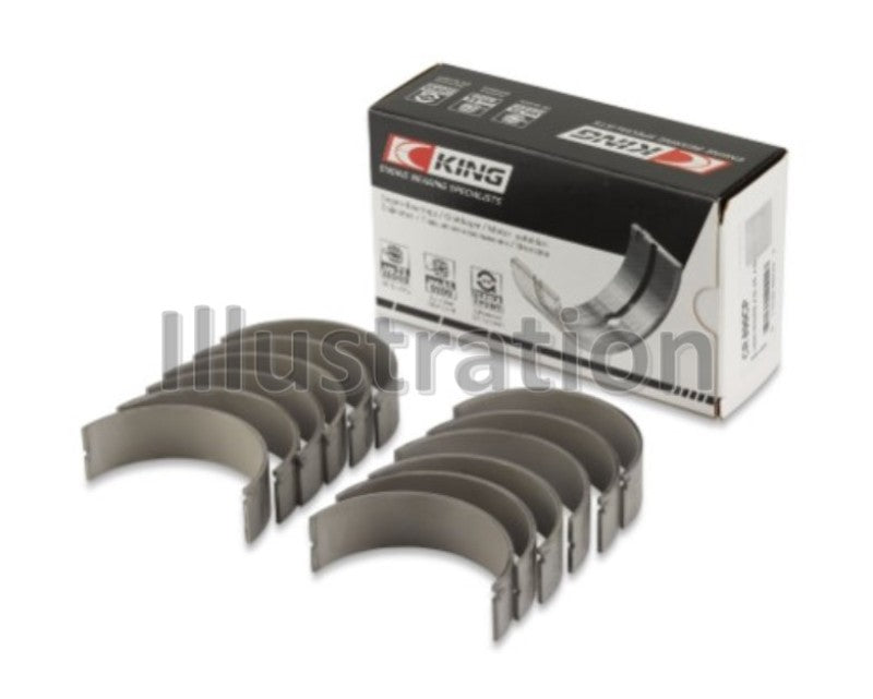 King Nissan VQ35HR / VQ37HR (Size 0.25) Connecting Rod Bearing Set King Engine Bearings