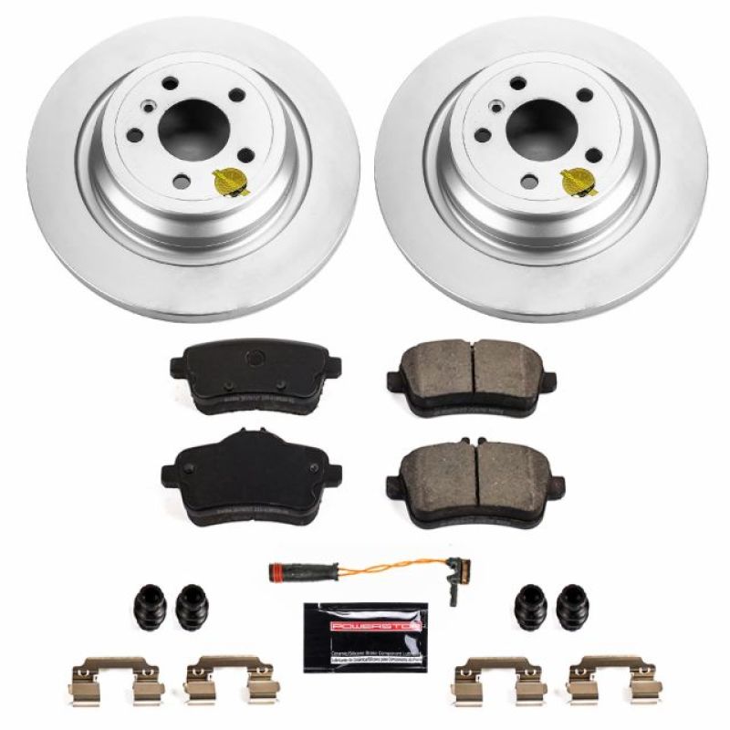 Power Stop 2016 Mercedes-Benz GLE300d Rear Z23 Evolution Sport Coated Brake Kit PowerStop