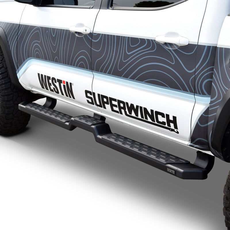 Westin 05-23 Toyota Tacoma DC HDX Running Boards - Tex. Blk