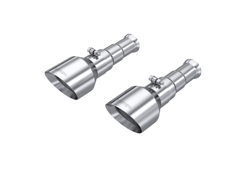 MBRP 19-24 Ram 1500 Classic 5.7L Hemi 5in OD Dual Wall Angle Cut T304 SS CB Exhaust Tips - Pair MBRP