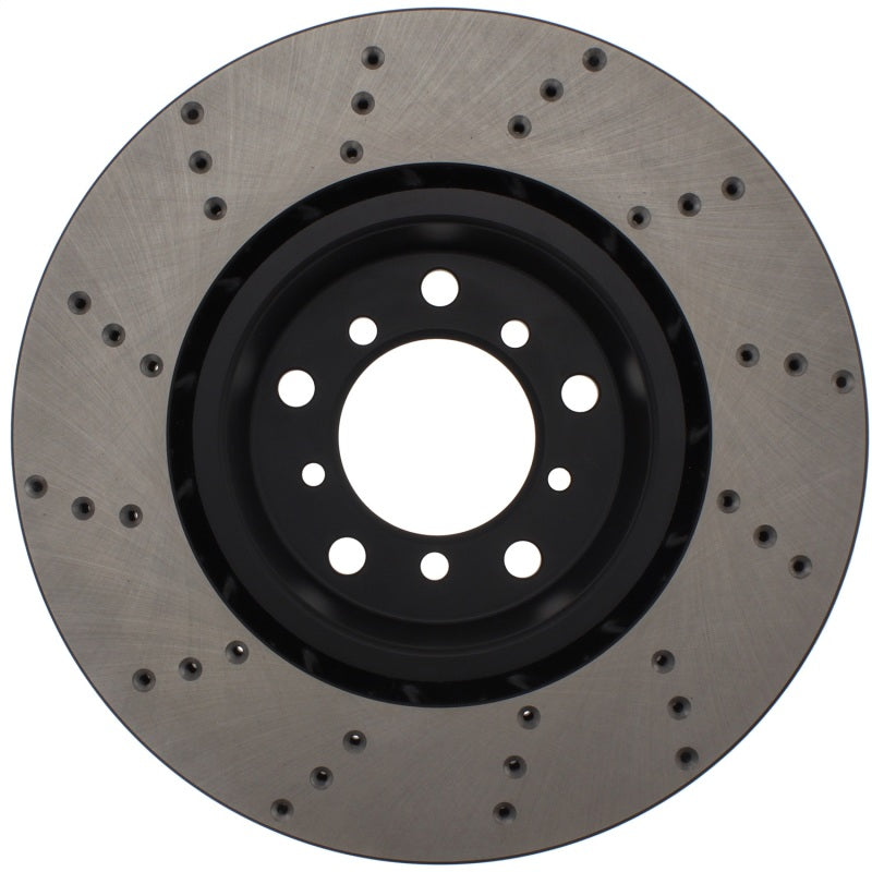 StopTech 01-06 BMW M3 Drilled Left Front CRYO Rotor Stoptech