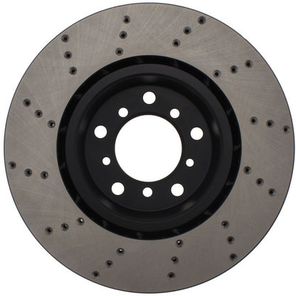 StopTech 01-06 BMW M3 Drilled Left Front CRYO Rotor Stoptech