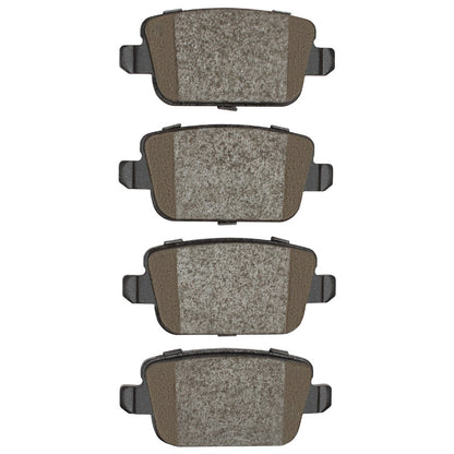 R1 07-12 Volvo S80 Rear Euro Ceramic Brake Pads