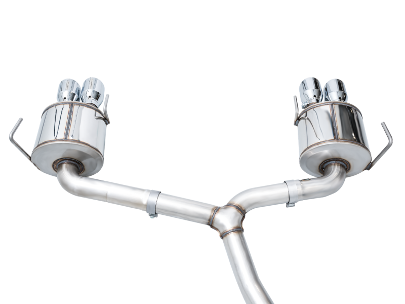 AWE Tuning 2022+ VB Subaru WRX Touring Edition Exhaust - Chrome Silver Tips AWE Tuning