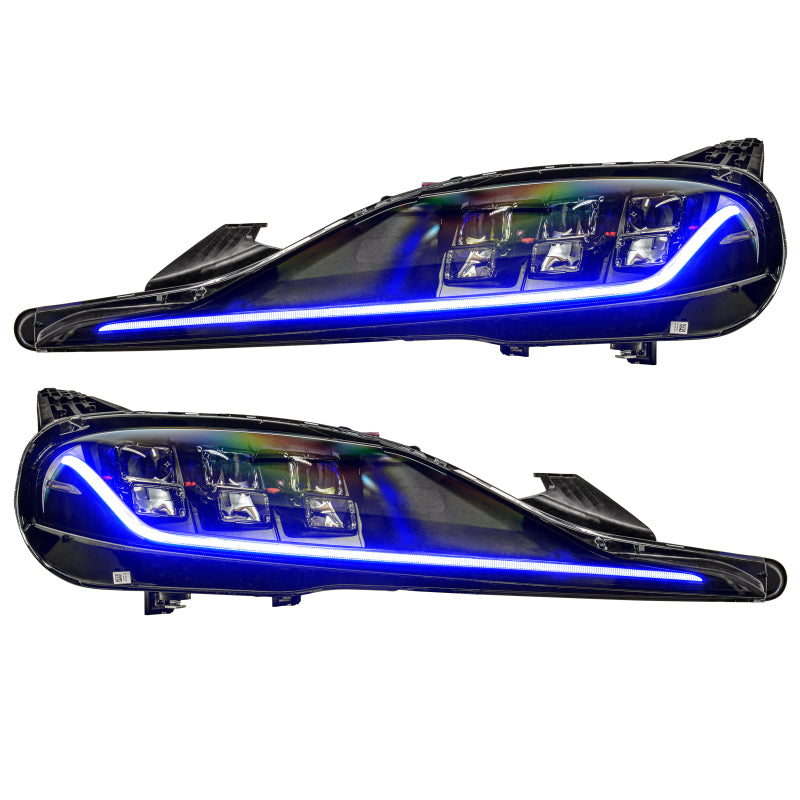 Oracle 20-21 Toyota Supra GR RGB+A Headlight DRL Upgrade Kit - ColorSHIFT