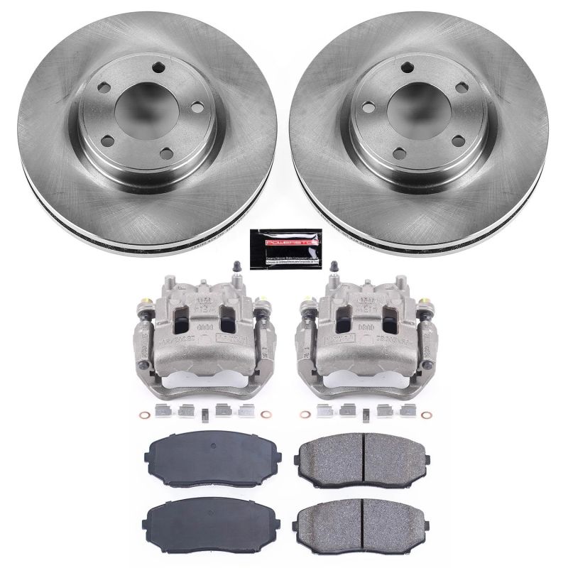 Power Stop 07-09 Ford Edge Front Autospecialty Brake Kit w/Calipers PowerStop