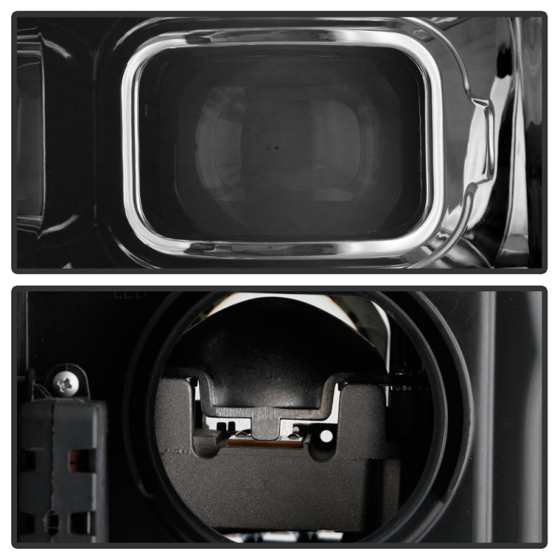 Spyder Dodge Ram 19-20 Halogen Model Only Projector Headlights Chrome PRO-YD-DR19HALAP-SEQ-C SPYDER
