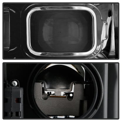 Spyder Dodge Ram 19-20 Halogen Model Only Projector Headlights Chrome PRO-YD-DR19HALAP-SEQ-C SPYDER
