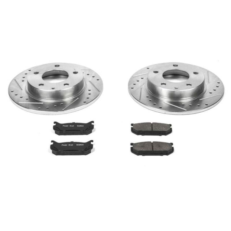 Power Stop 93-97 Ford Probe Rear Z23 Evolution Sport Brake Kit PowerStop