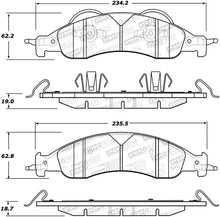 Load image into Gallery viewer, StopTech Street Disc Brake Pads - 305.12780