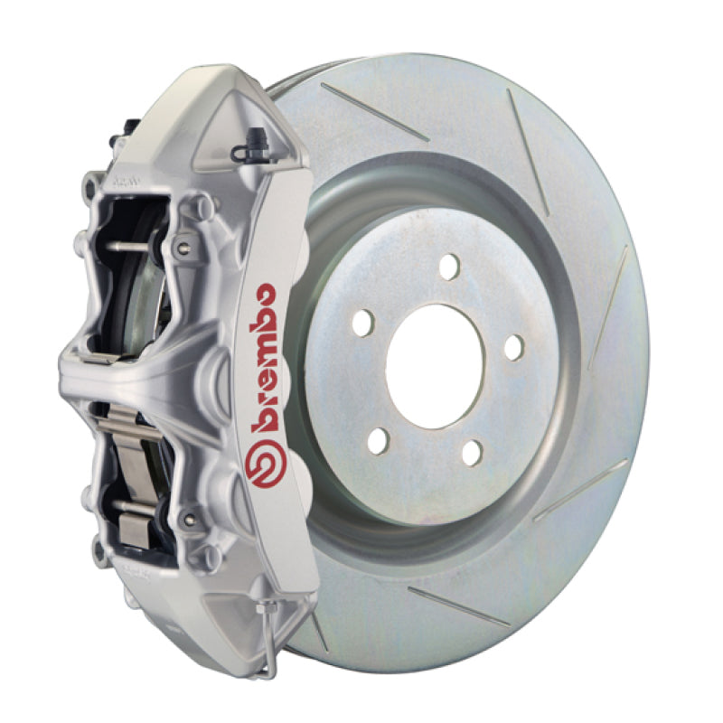 Brembo 16+ Camaro LS/LT/SS Front GT BBK 6 Piston Cast 355x32 1pc Rotor Slotted Type1-Silver Brembo