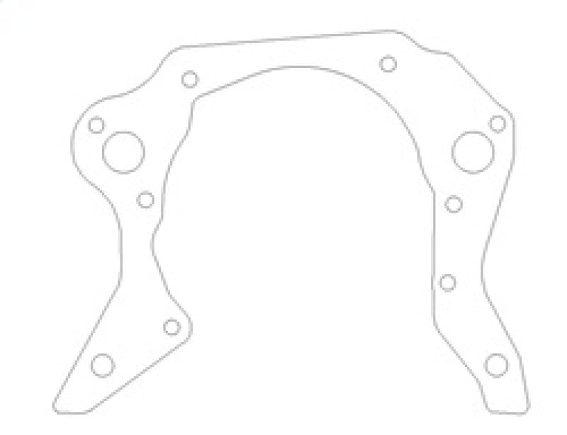 Cometic Ford Windsor .020in Rubber Coated Steel Timing Cover Gasket - SVO