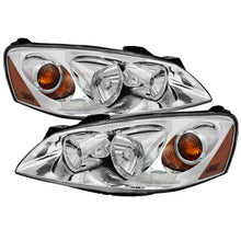 Load image into Gallery viewer, Xtune Pontiac G6 05-10 (09-10 Fit w/Amber Turn Signal) Crystal Headlights Chrome HD-JH-PG605-AM-C SPYDER