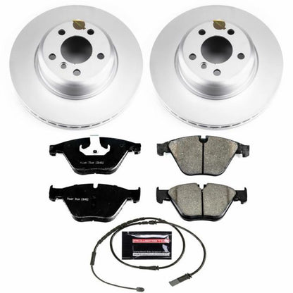 Power Stop 14-16 BMW 528i Front Z23 Evolution Sport Coated Brake Kit PowerStop