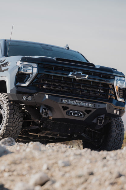 DV8 Offroad 24-26 Chevy Silverado 2500/3500 Spec Series Front Bumper
