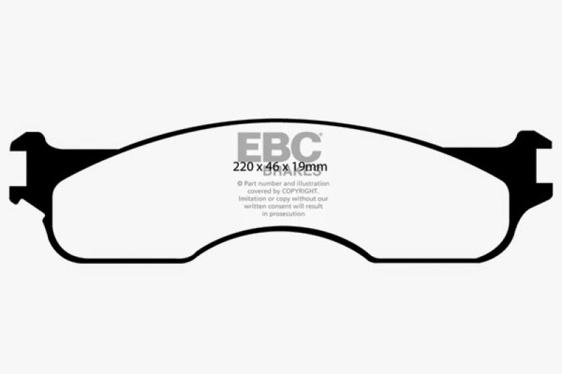 EBC Ultimax2 Front Brake Pads - UD1054