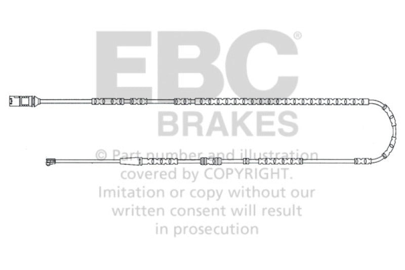 EBC 2010-2016 BMW Z4 3.0L (E89) Rear Wear Leads EBC