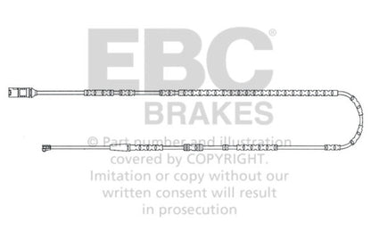 EBC 2010-2016 BMW Z4 3.0L (E89) Rear Wear Leads EBC