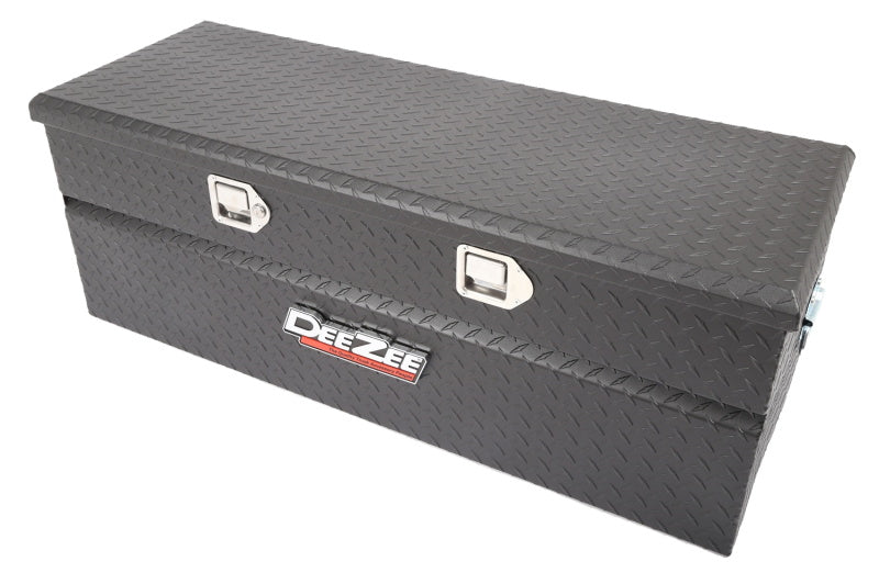 Deezee Universal Tool Box - Red Chest Black BT 46In (Txt Blk)