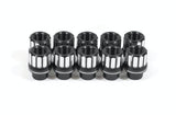 BMR 05-14 Ford Mustang Lug Nut Kit 5/8-18 RH Flange 12-pt Aluminum Set of 10