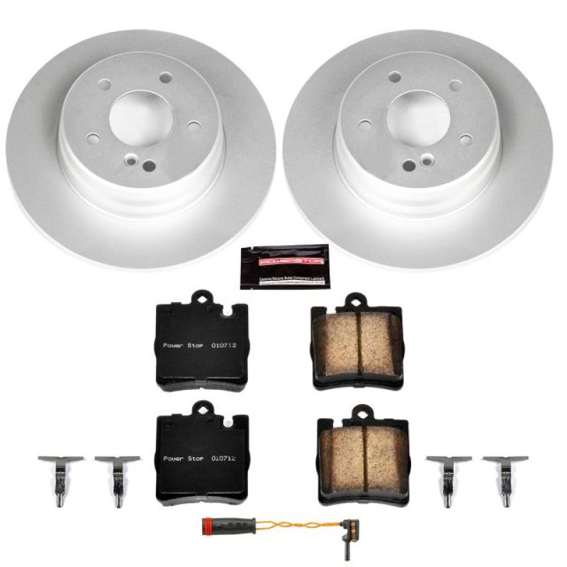 Power Stop 03-05 Mercedes-Benz C240 Rear Z23 Evolution Sport Coated Brake Kit PowerStop