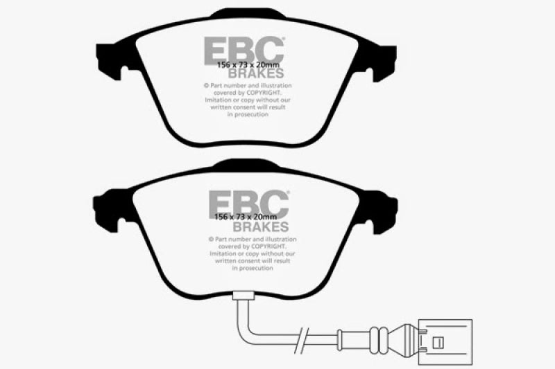 EBC GreenStuff Front Brake Pads - DP21594 EBC