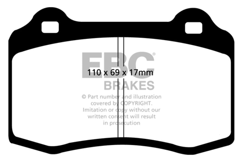 EBC BlueStuff Front Brake Pads - DP51031NDX