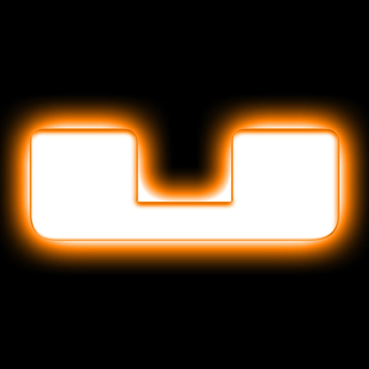 ORACLE Lighting Universal Illuminated LED Letter Badges - Matte White Surface Finish - U