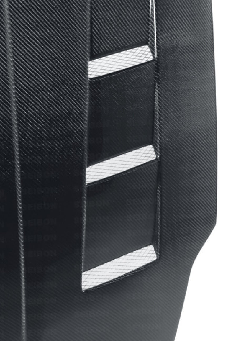 Seibon HD0205NS350-TS TS-Style Carbon Fiber Hood for 2003–2006 Nissan 350Z