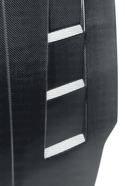 Seibon HD0205NS350-TS TS-Style Carbon Fiber Hood for 2003–2006 Nissan 350Z