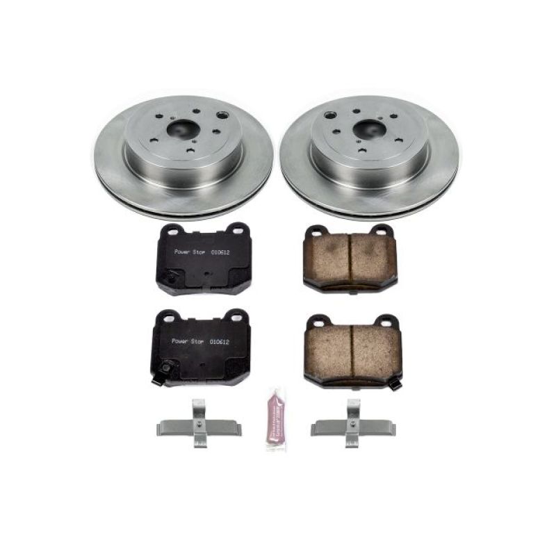 Power Stop 08-14 Subaru Impreza Rear Autospecialty Brake Kit PowerStop