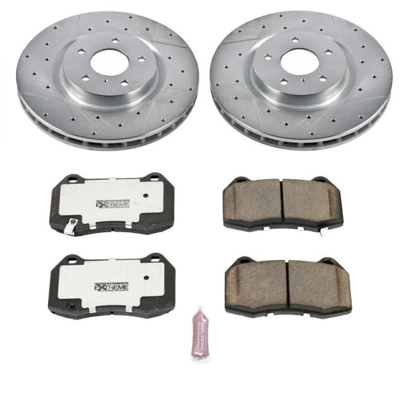 Power Stop 03-04 Infiniti G35 Front Z26 Street Warrior Brake Kit PowerStop