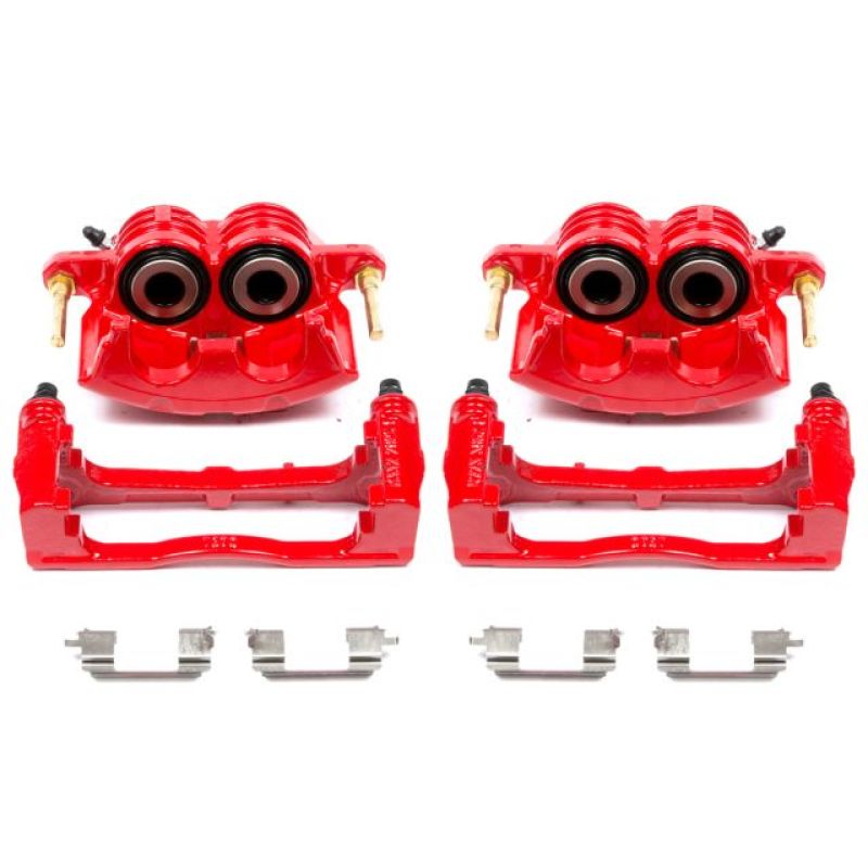 Power Stop 04-05 Buick Rainier Front Red Calipers w/Brackets - Pair PowerStop