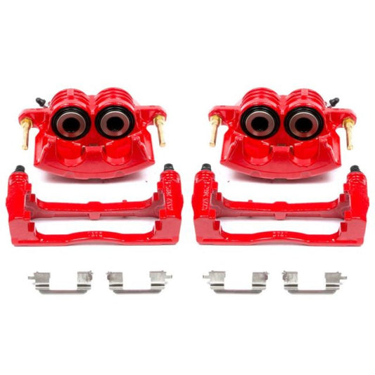 Power Stop 04-05 Buick Rainier Front Red Calipers w/Brackets - Pair PowerStop