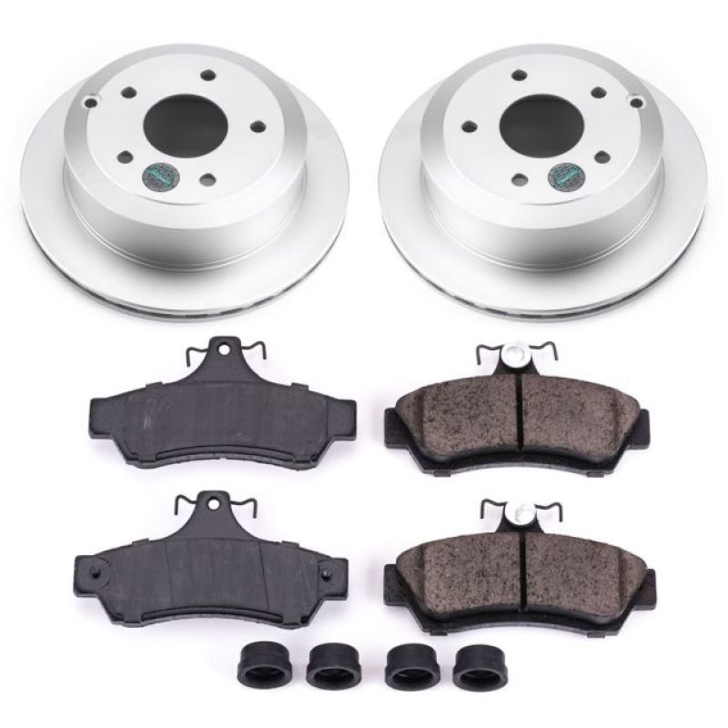 Power Stop 05-06 Pontiac GTO Rear Z17 Evolution Geomet Coated Brake Kit PowerStop