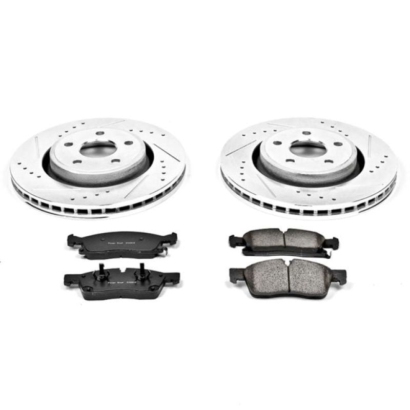 Power Stop 11-19 Dodge Durango Front Z23 Evolution Sport Brake Kit PowerStop