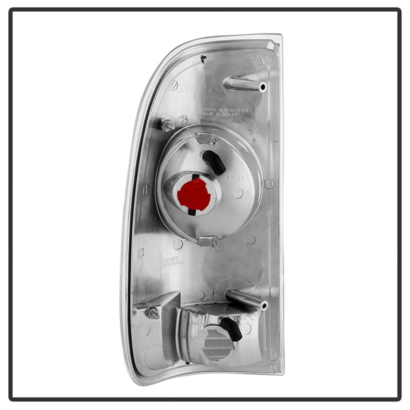 Spyder Ford F150 side 97-03/F250/350/450/550 Super Duty 99-07 Euro Tail Lights Chrm ALT-YD-FF15097-C SPYDER