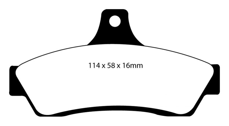 EBC BlueStuff Rear Brake Pads - DP51711NDX EBC