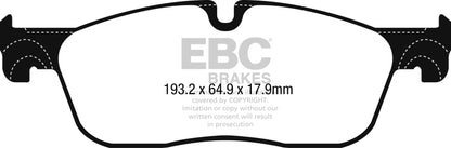 EBC GreenStuff Front Brake Pads - DP22251 EBC